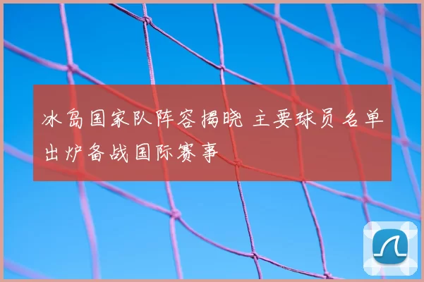 冰岛国家队阵容揭晓 主要球员名单出炉备战国际赛事